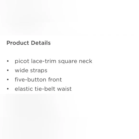 NWTS💓LINEN & LACE LADIES SIZE XL💓GAP OLDNAVY💓CRISP WHITE LACE BUTTON PEPLUM TOP - Picture 10 of 12